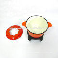 Wholesale Enamel Cast Iron Cheese Fondue Set